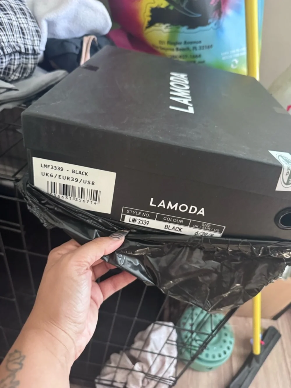 Lamoda Padlock Platform Calf Boots - Picture 3 of 4